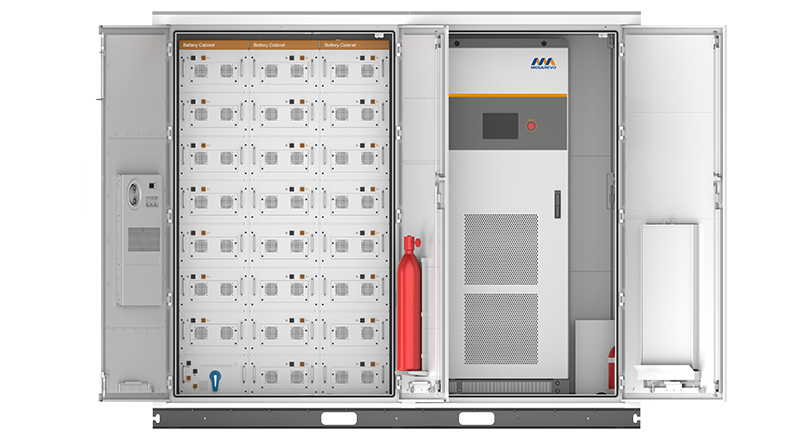 Outdoor cabinet type energy storage system